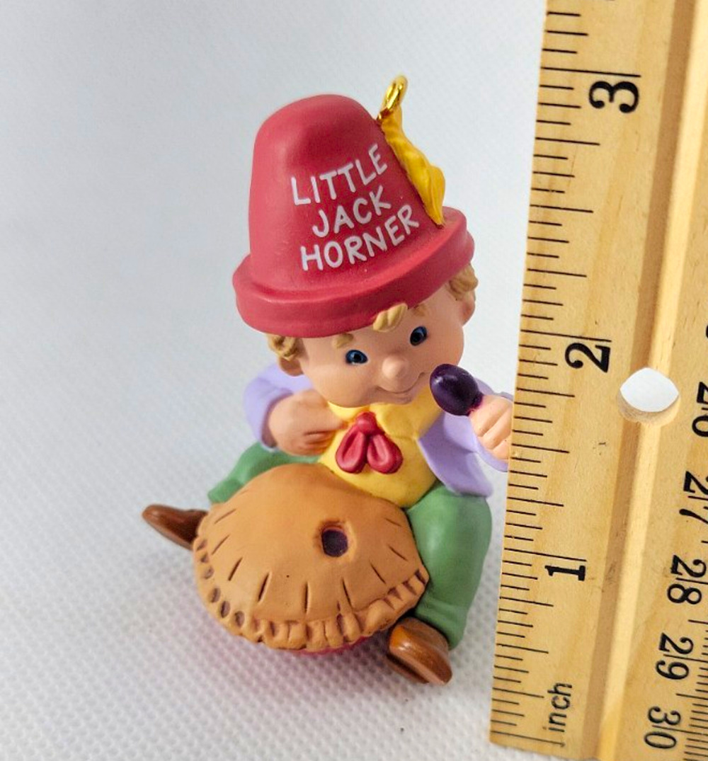 1988 Hallmark Little Jack Horner Ornament Artists Favorites Bob Siedler QX4081